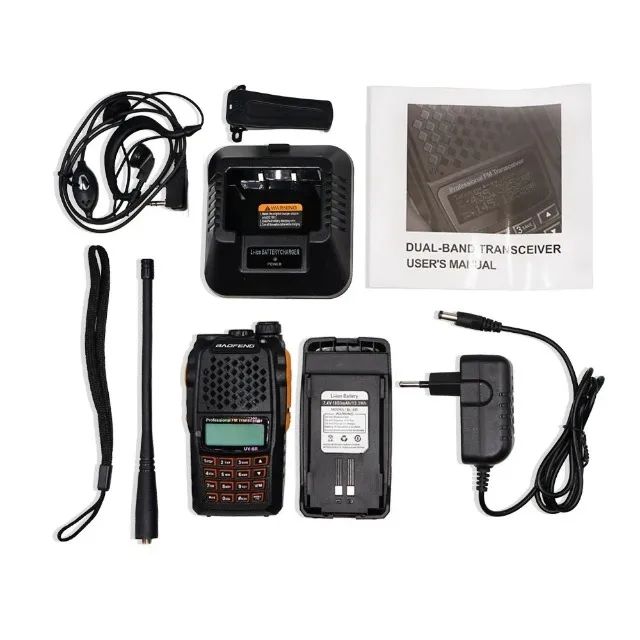 Radio Ht Walk Talk Dual Band Uhf Vhf Comunicador Uv R Baofeng