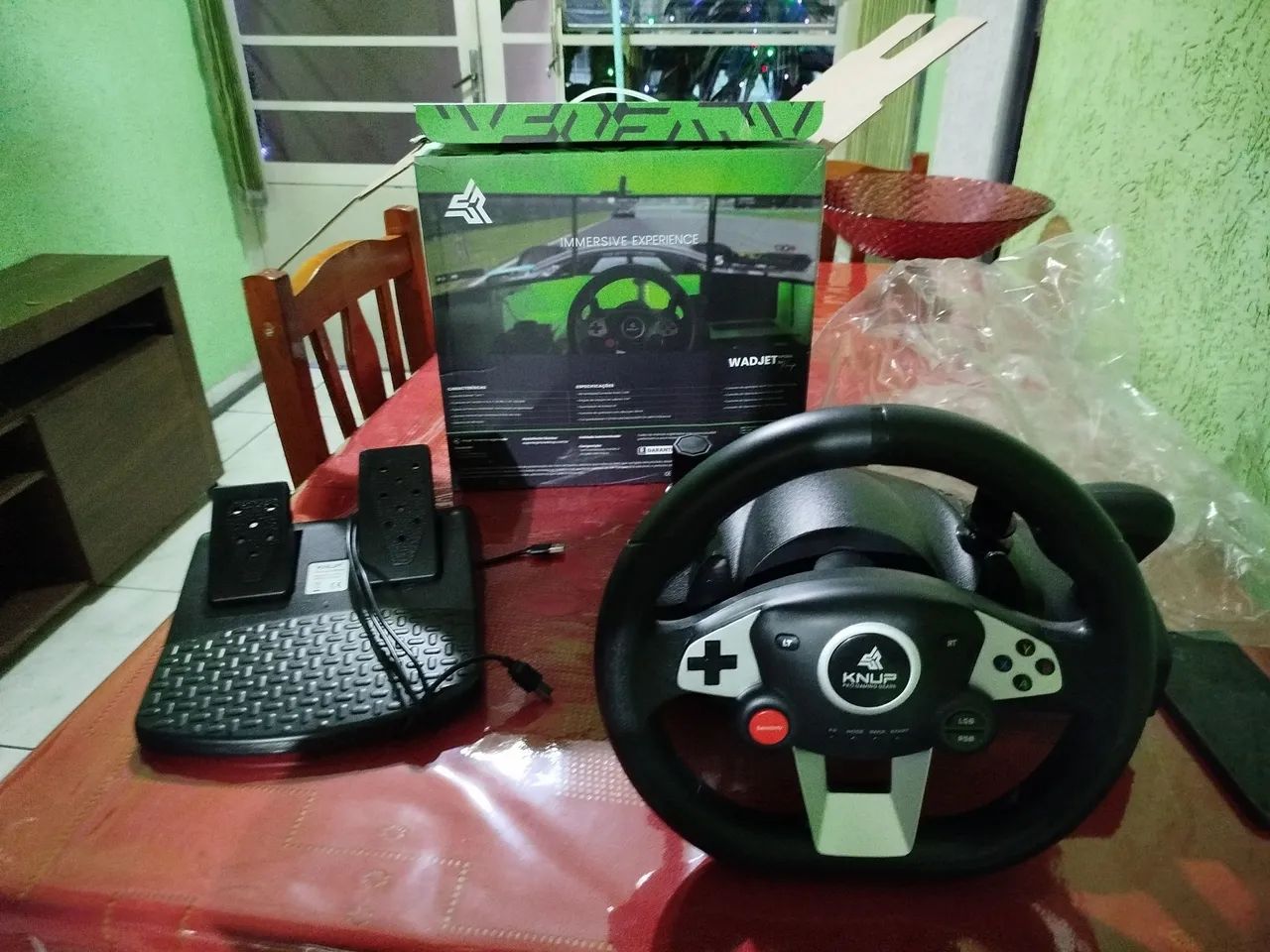 Volante para Consoles KNUP - Gamer - Foto 4