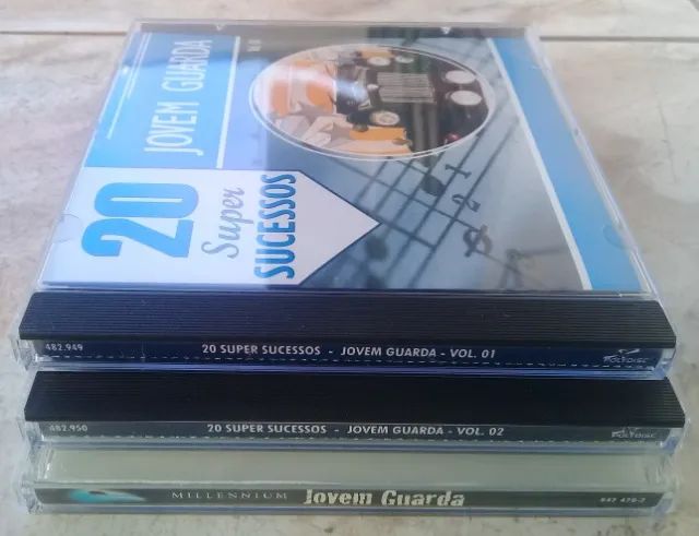 jovem guarda-3 cds originais-usados/conservados(pacote) - Foto 4