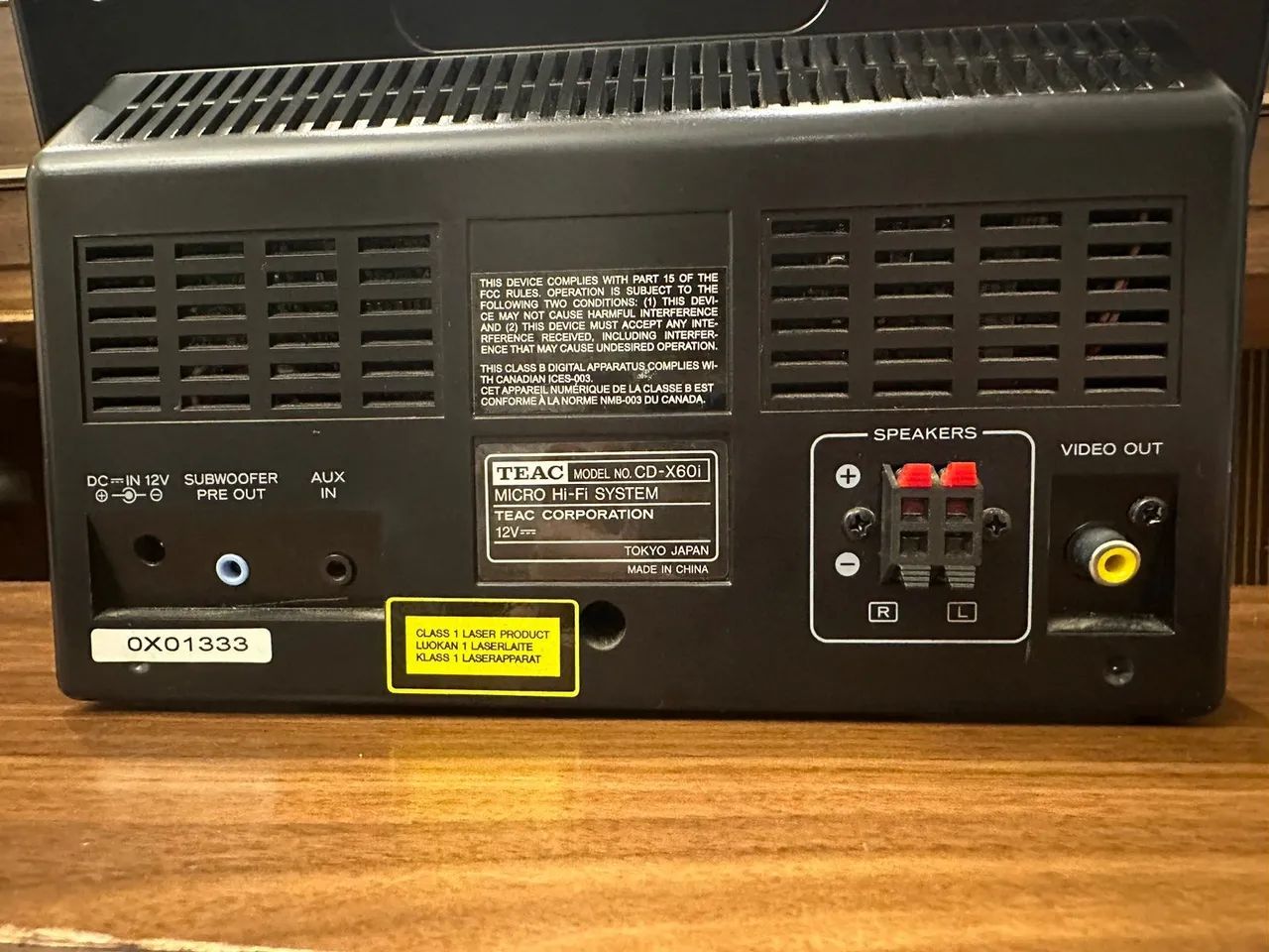 TEAC Micro Hi-Fi System CD-X60i - Foto 2
