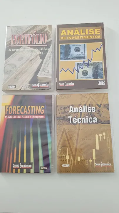 Dvd com assuntos de mercado financeiro - promoção 