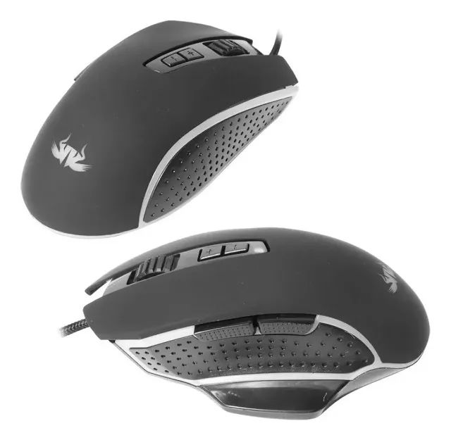 Mouse Gamer LED Knup - 4800 DPI, 7 Botões, Iluminação RGB Novo Loja Coimbra  - Foto 6