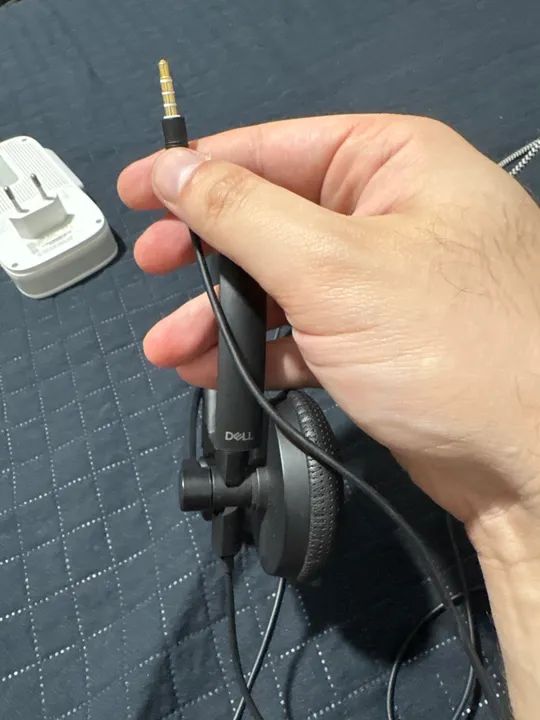 Dell Stereo Headset - Novíssimo - Foto 2