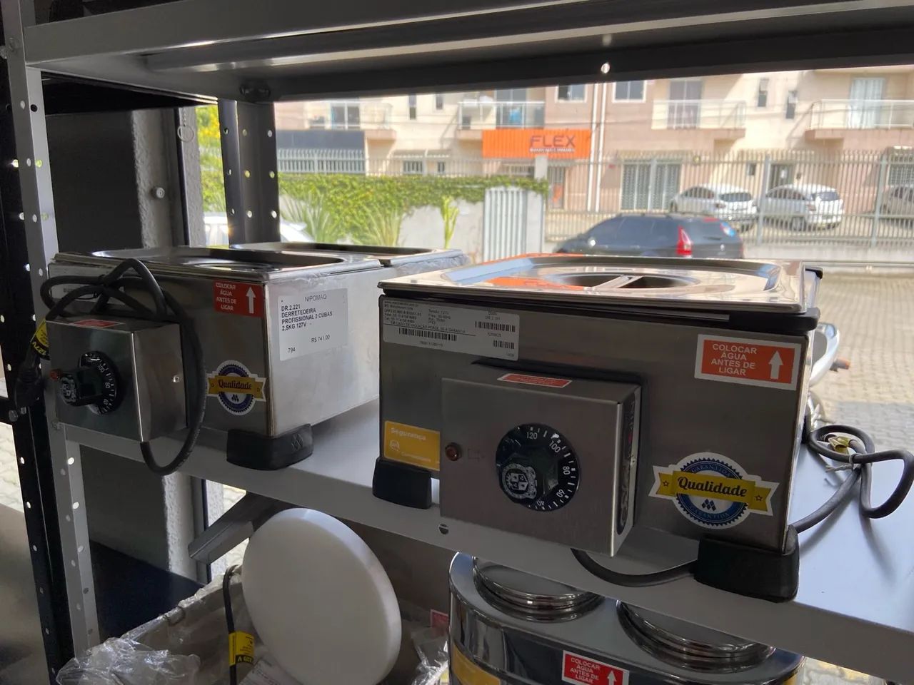 DERRETEDEIRA PROFISSIONAL 3 CUBAS DR.2.332 3,3KG - MARCHESONI - Foto 4