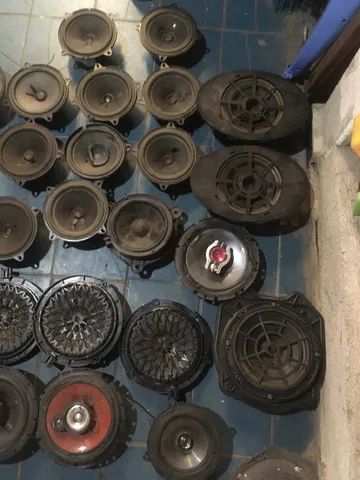 Lote de alto-falantes automotivos 