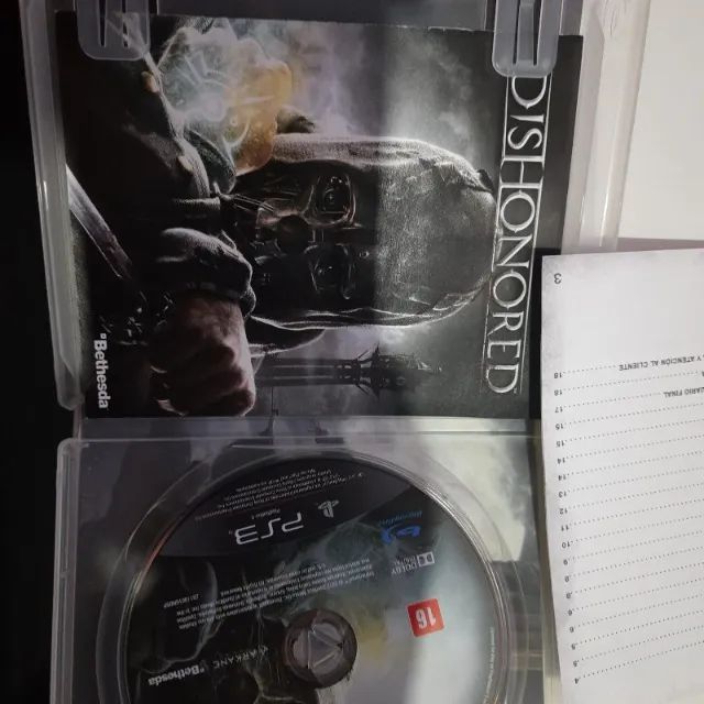 Dishonored Ps3 completo otimo estado