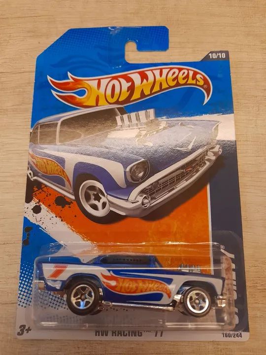 HOT WHEELS 57 CHEVY HW RACING 11