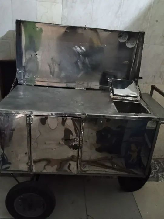 Carrinho de Lanches em Aço Inox - Foto 2
