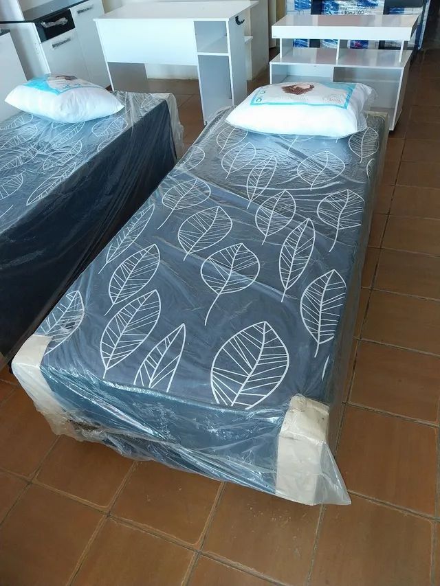Cama BOX solteiro 