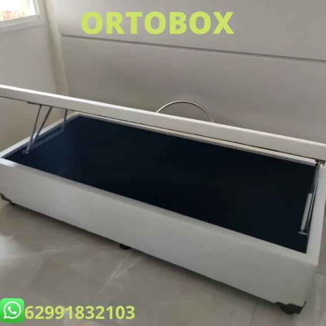 Base Box baú solteiro 88x188x41 - Foto 3