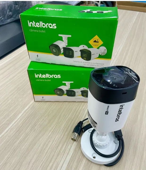 Câmeras de segurança Full HD Intelbras para empresa ou residência 