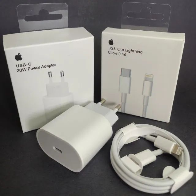 Carregador de iPhone USB-c de 20w Turbo Carga rapida I 