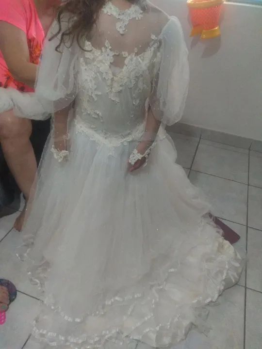 Vestido de noiva festa junina - Foto 2
