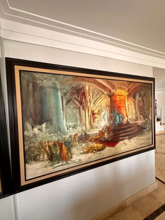 Quadro de óleo sobre tela (Jozan 1993) - Foto 4
