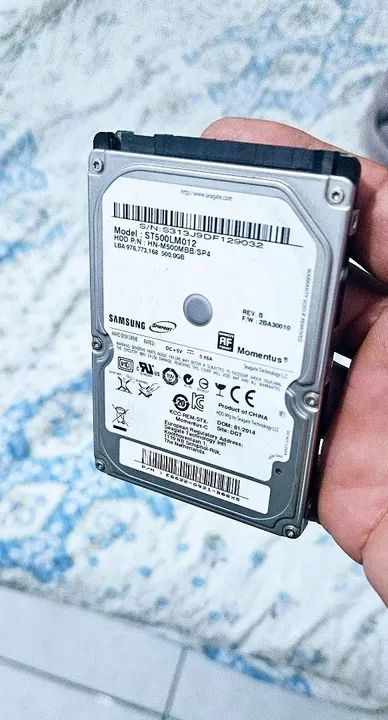 HD 500 GB para Notebook e Games 