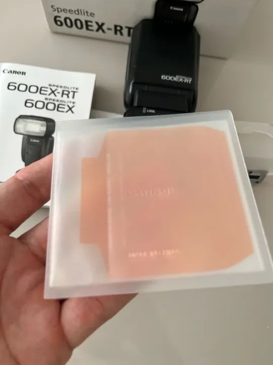 Oportunidade - Canon Genuíno Speedlite 600EX-RT - Completo com Caixa e Acessórios - Foto 3