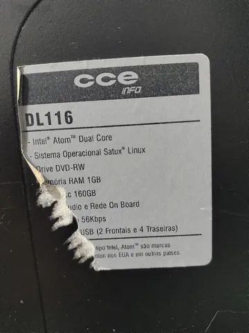 DESKTOP CCE COMPUTADOR WINDOWS 7