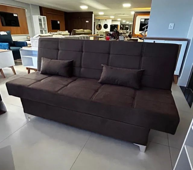 SOFÁ CAMA VIRGINIA PROMOÇÃO Sofás e Poltronas Vila Brasília