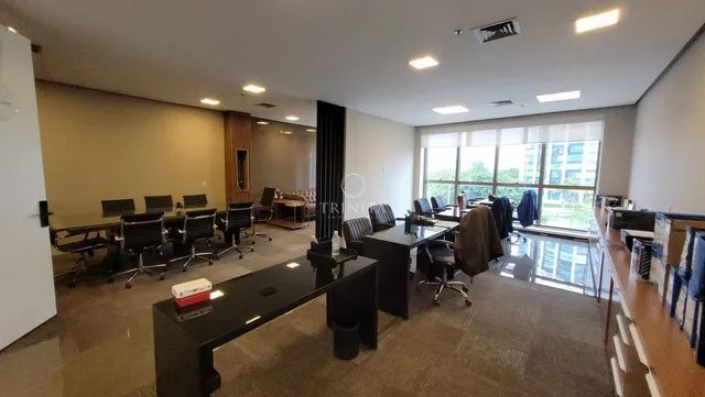 Sala com 130m2, totalmente reformada, copa e 4 vagas, no Le Mond, Barra da Tijuca - Foto 4
