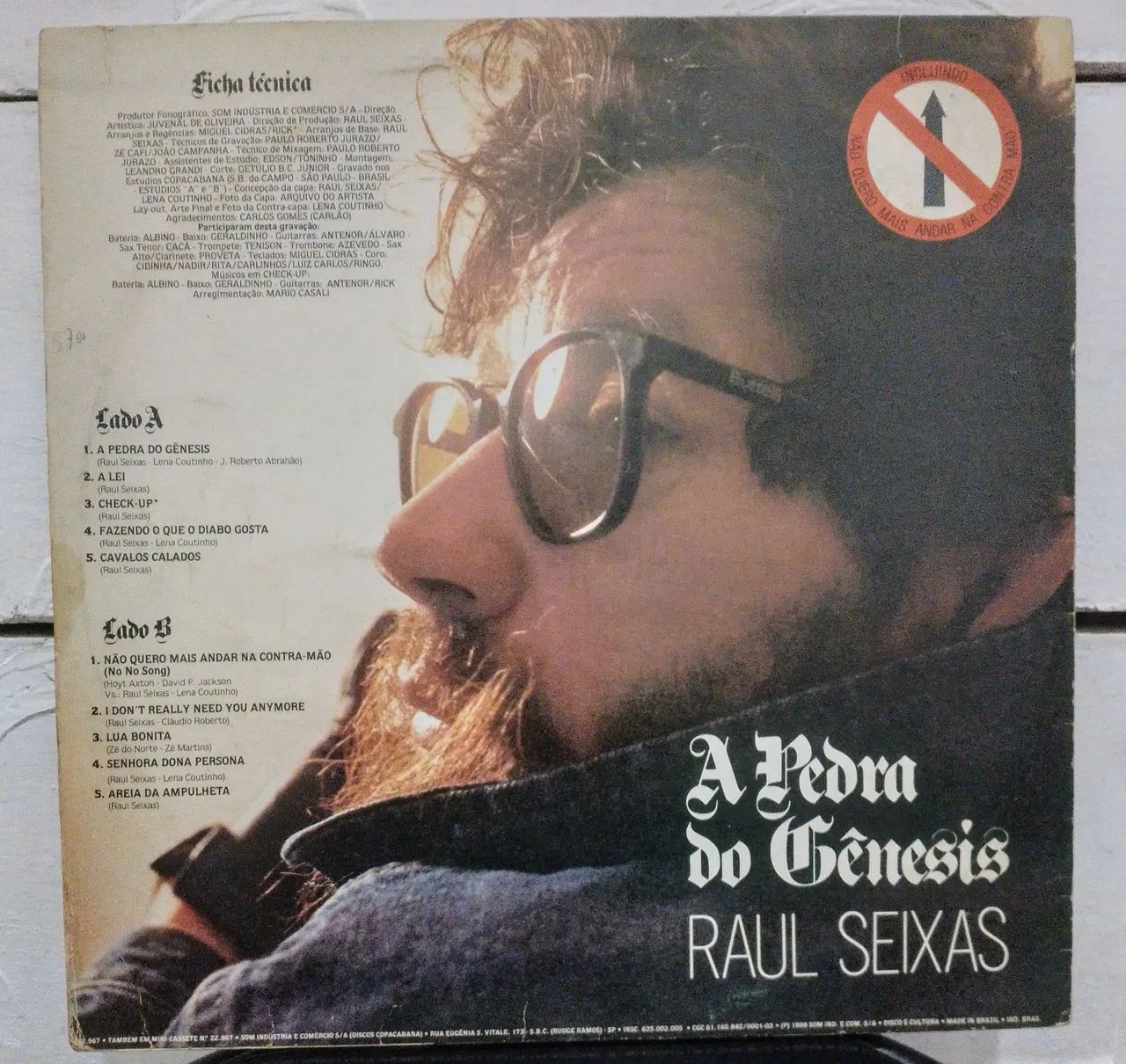 Lp Raul Seixas, A Pedra do Gênesis  - Foto 2