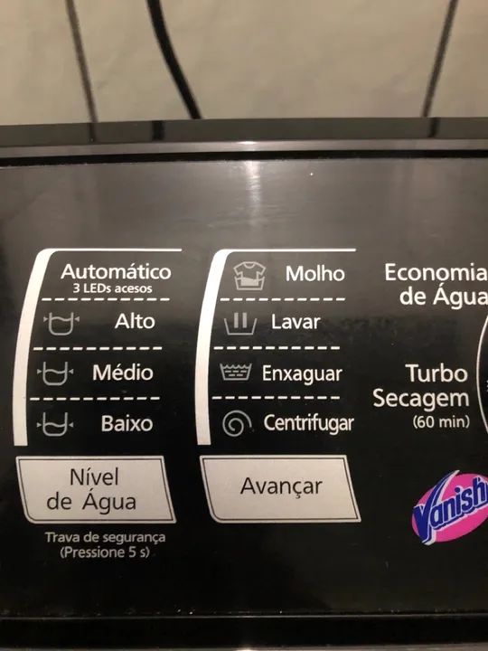 MAQUINA DE LAVAR 12 k PANASONIC Automática com Turbo Secagem - Foto 2