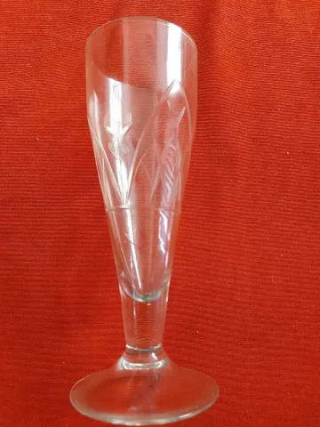 conjunto taça - tulipa  lapidada - Foto 2