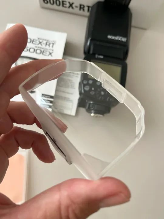 Oportunidade - Canon Genuíno Speedlite 600EX-RT - Completo com Caixa e Acessórios - Foto 2