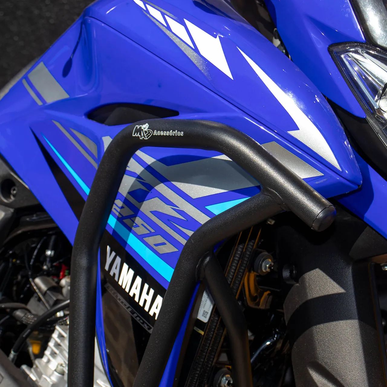 Protetor de Motor Yamaha Lander XTZ 250 - Preto  - Foto 3