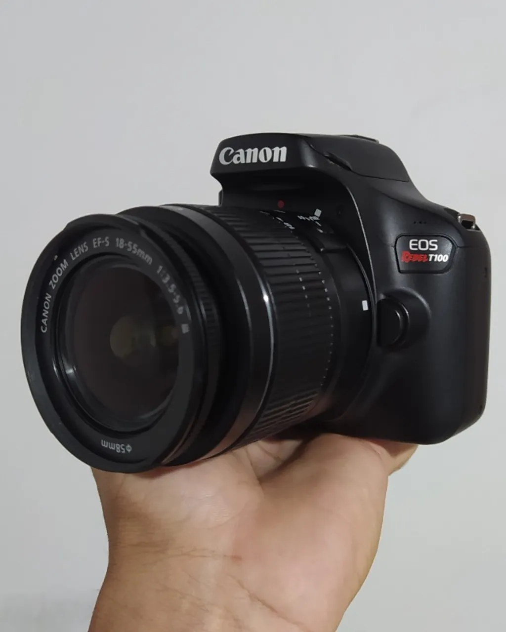 Canon T100 + Curso de Fotografia Profissional (Bônus)
