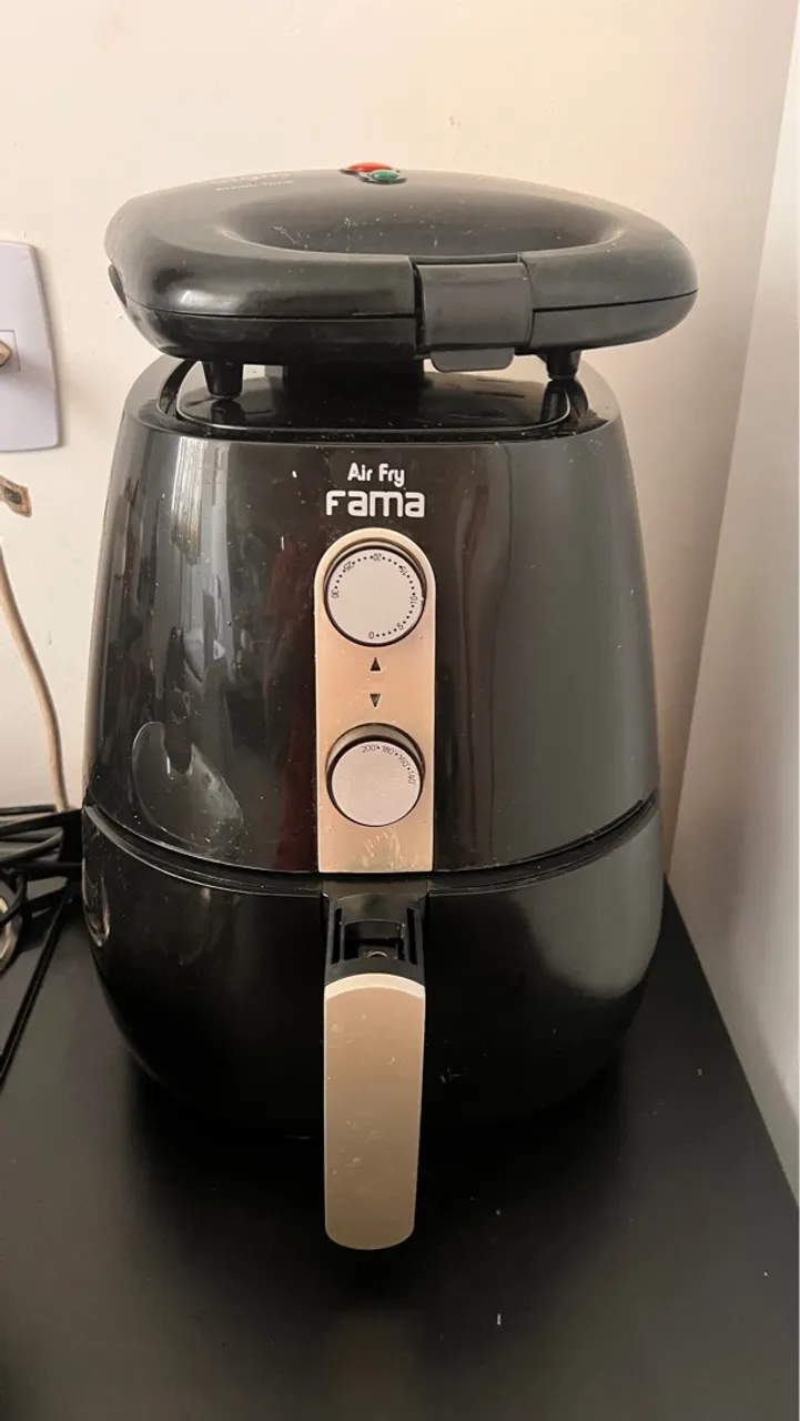 Fritadeira Air Fryer Fama + Sanduicheira + panela elétrica de arroz