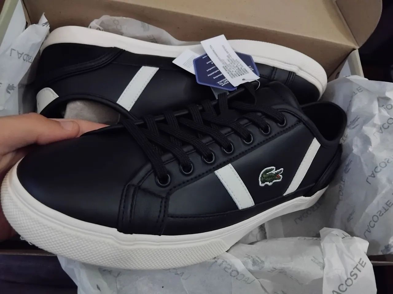 Tenis Lacoste Branco NOVO - Foto 5