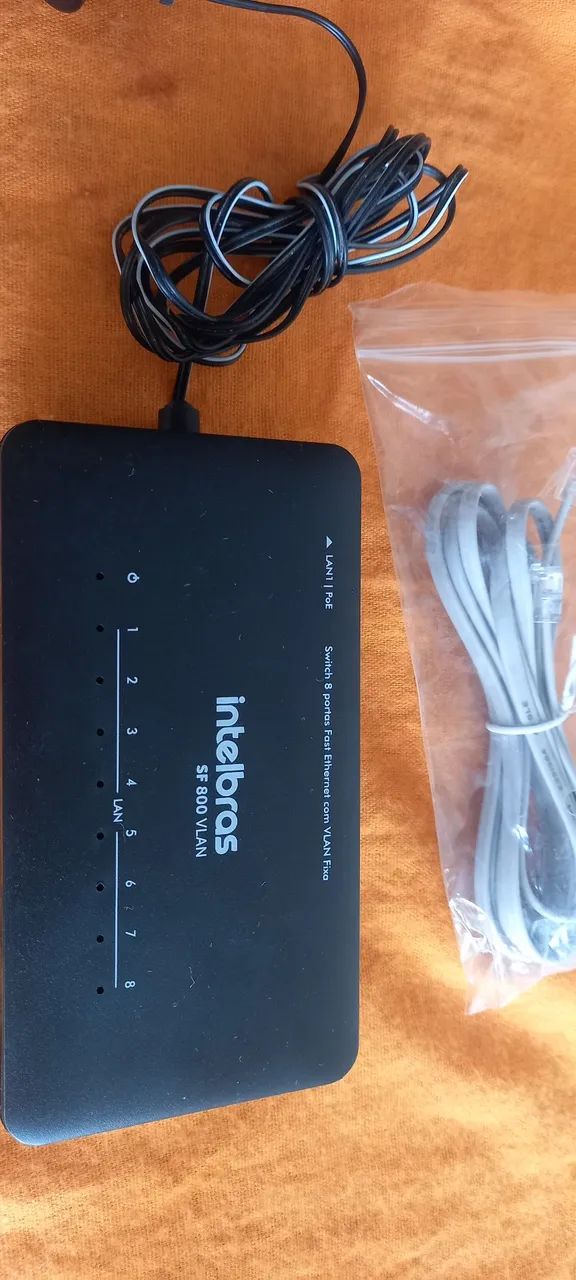 Switch Intelbras SF 800 VLAN 8 Portas Fast Ethernet - Foto 4