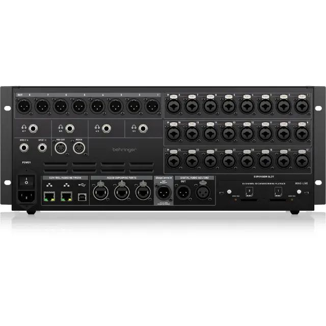  Mesa De Som Digital Behringer Wing Rack 48 Canais - Foto 2