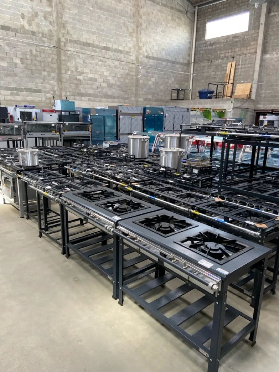 302 FOGÃO 2 BOCAS DUPLAS BAIXA PRESSÃO LINHA EXTRA 40x40 - METAL BREY   - Foto 5