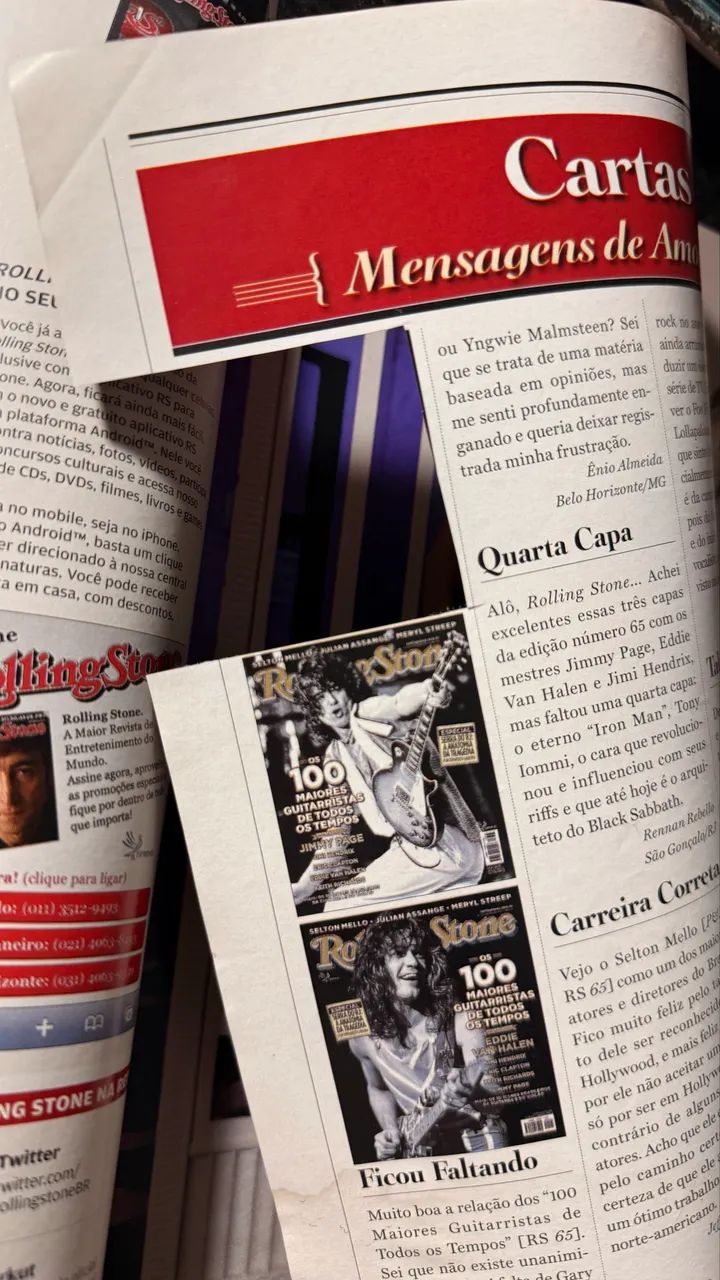 Revista Rolling Stone com Dave Grohl  - Foto 2