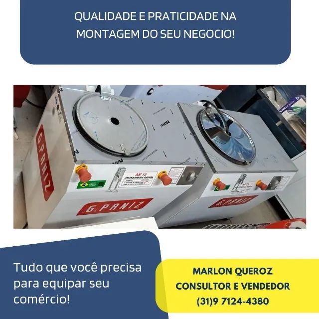 Amassadeira Rápida 15KG G-Paniz 220v