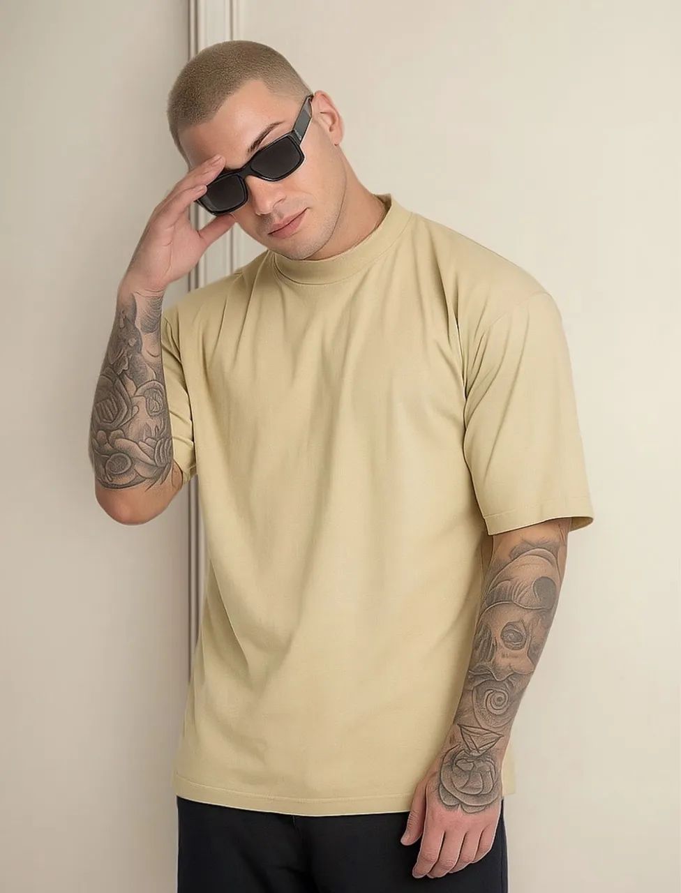 Camisa Oversized lisa - Foto 3