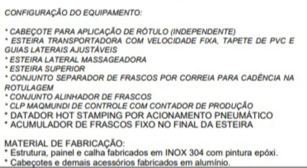 Rotuladeira cilíndrica e quadrado para colocação de Rótulos - Foto 2