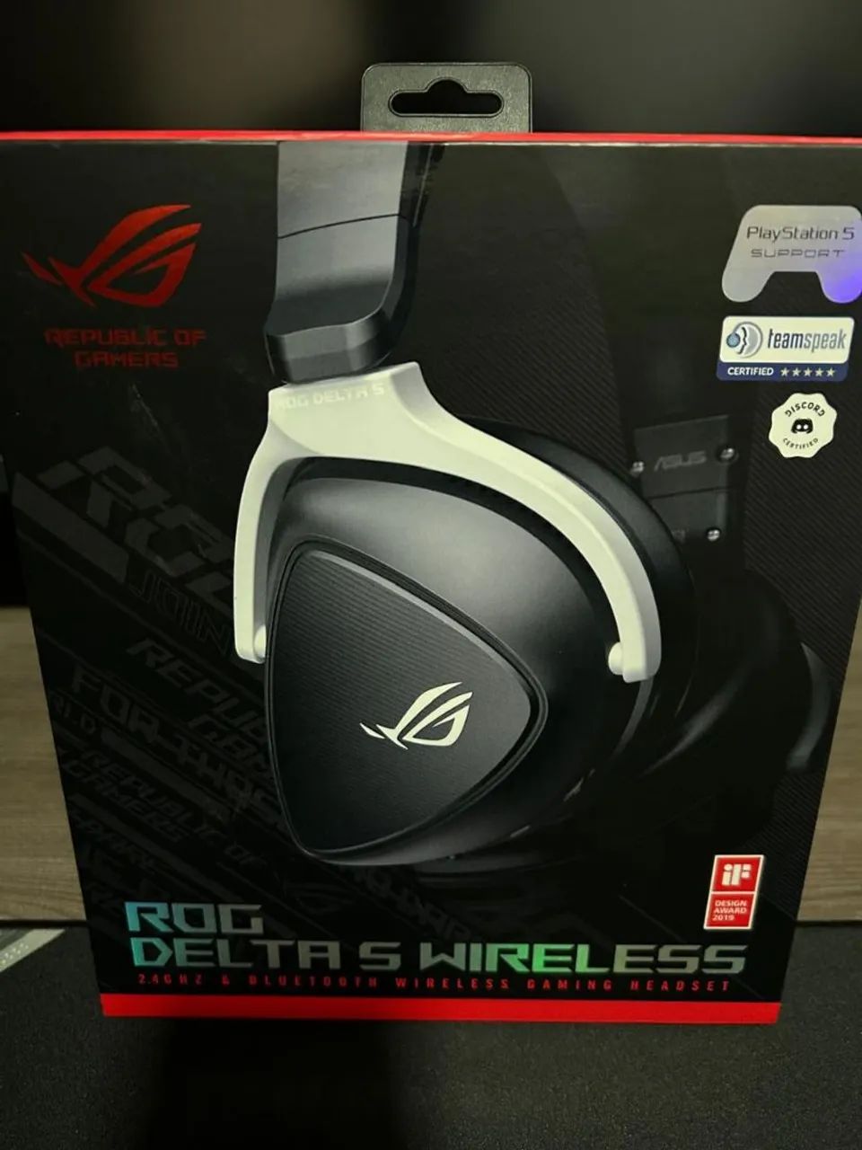 Headset Gamer Wireless ROG Delta S