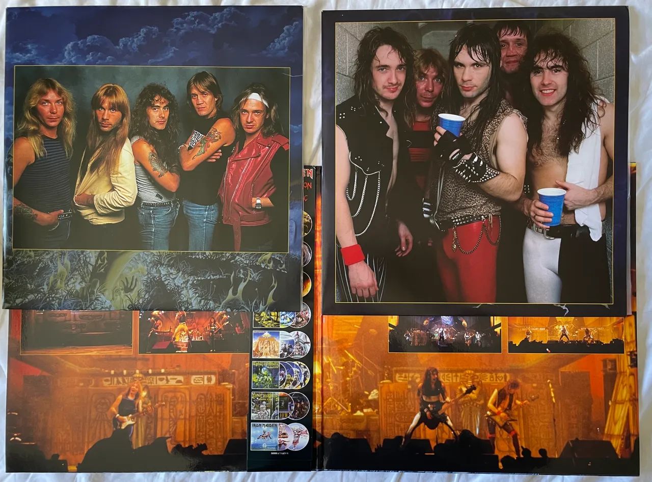 Iron Maiden ?Live After Death? Picture Vinil Duplo com Obi