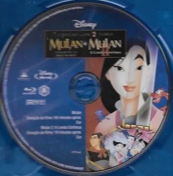 BD: Mulan (c/ Lucero) + Mulan II (Disney Blu-ray Disc) dublado/legendado (c/ cena inédita) - Foto 2