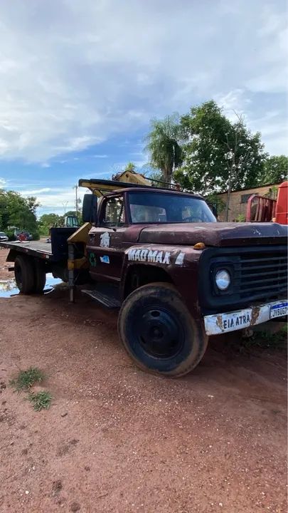 Caminhão Munck Ford F-7000 - Ótimo estado! - Foto 3