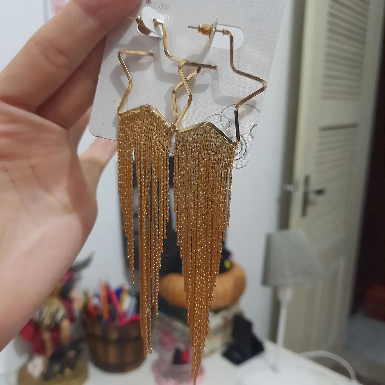 9 pares de brincos novos por 15,00 todos. - Foto 3