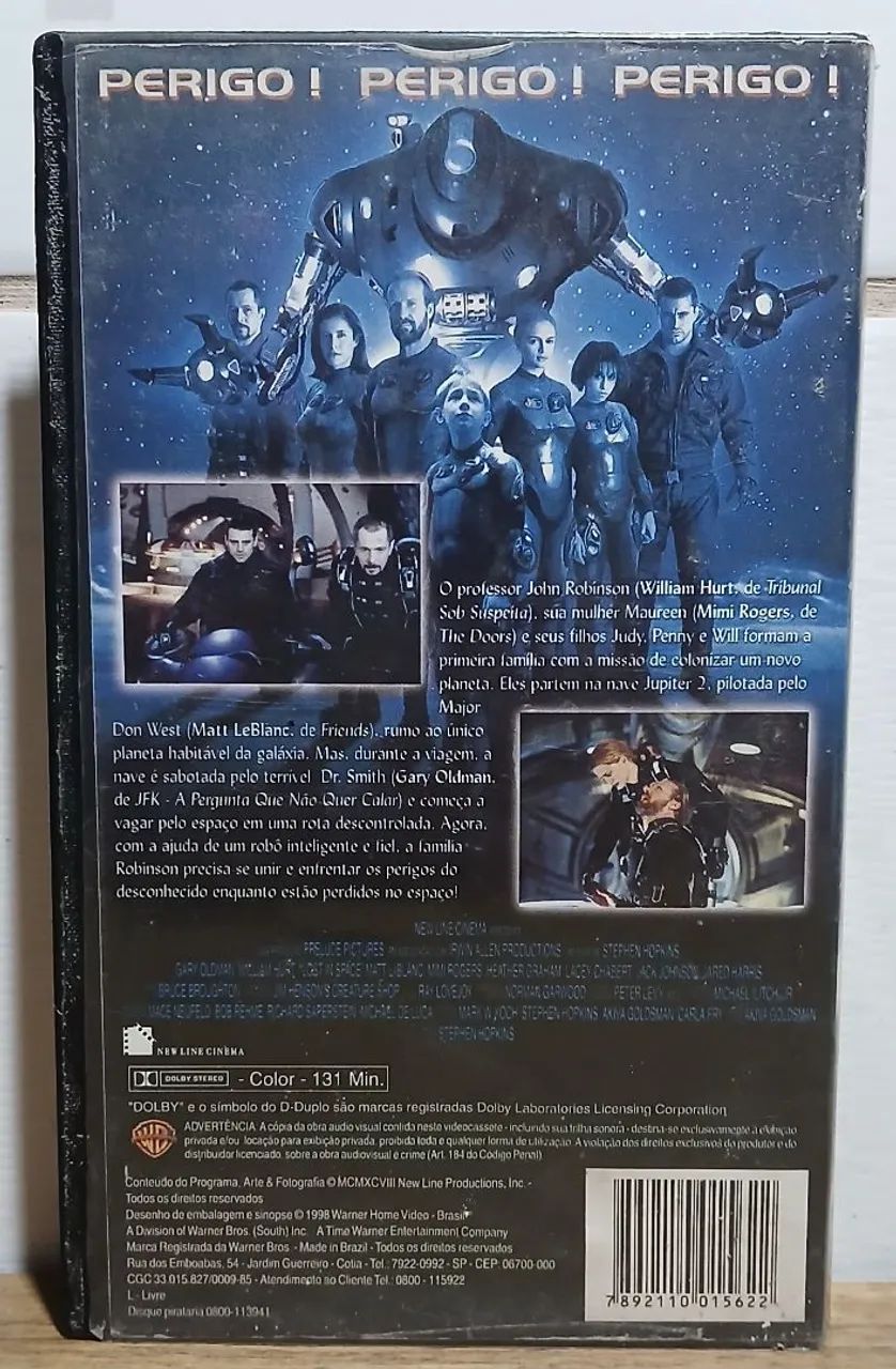 VHS Perdidos no Espaço - Dublado - Foto 5