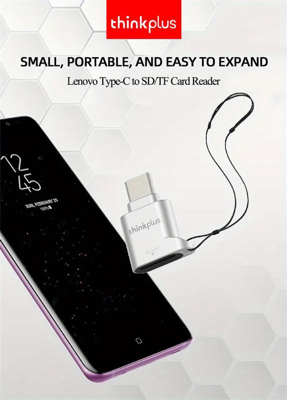 Adaptador USB Type-C MicroSD - Transferência Rápida - Foto 5