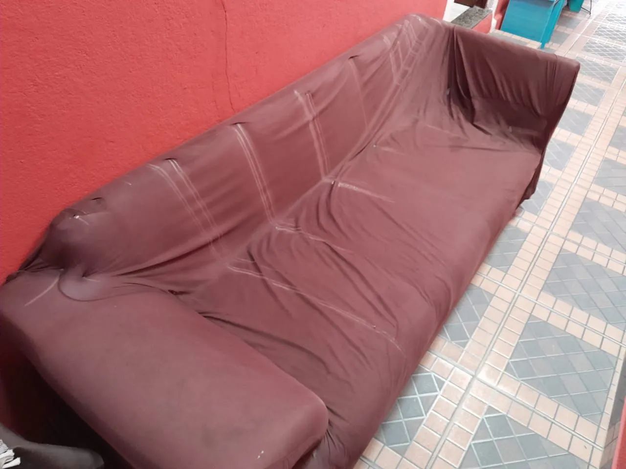 Sofá 3 lugares usado64850510675971120