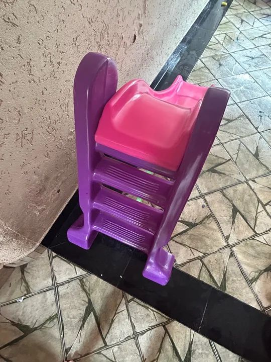 Escorregador infantil 3 degraus - Foto 4