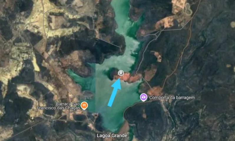 Terreno na Barragem da Bocaina. 1.200m² (20m de frente)