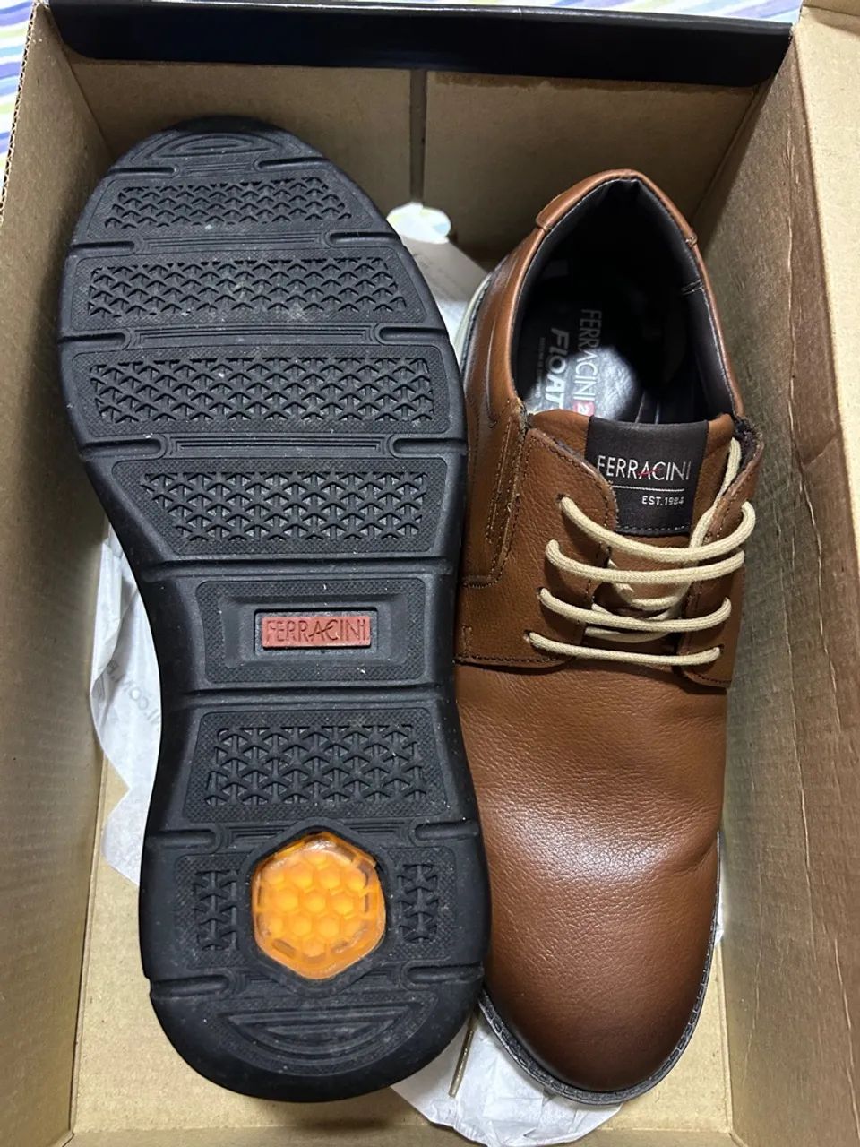 Sapatos Masculinos Marrom Ferracini n38 - Foto 2