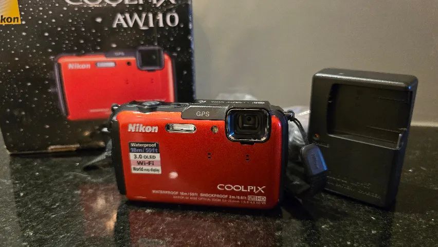 Câmera Nikon Coolpix AW110 - Usada, em Ótimo Estado - Foto 3